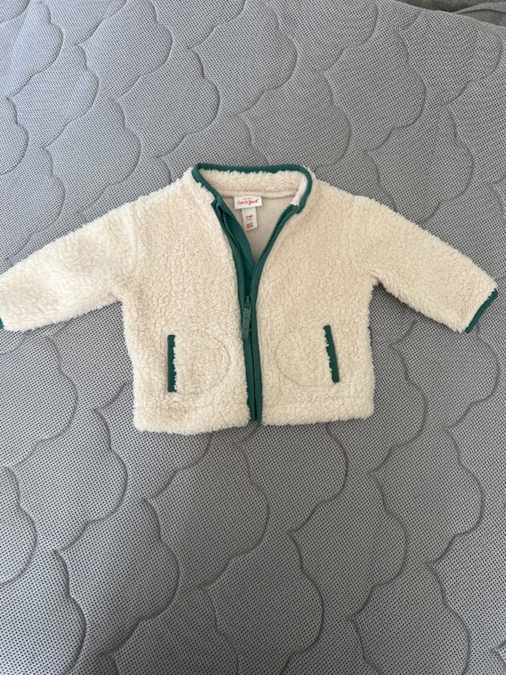 Cat & Jack zip up 3-6m